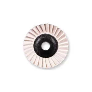 Disco abrasivo de acabado láminas fieltro fibra de vidrio