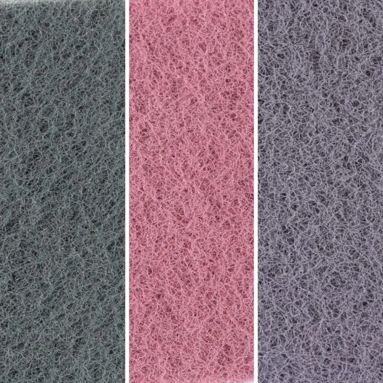 Rollo de lija fibra no tejida 4 Rollo de lija fibra no tejida detalle calidades